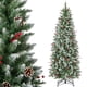 thumbnail image 4 of Costway Árbol de Navidad artificial preiluminado de 180 cm con 618 puntas de ramas nevadas y 280 luces LED, 4 of 5