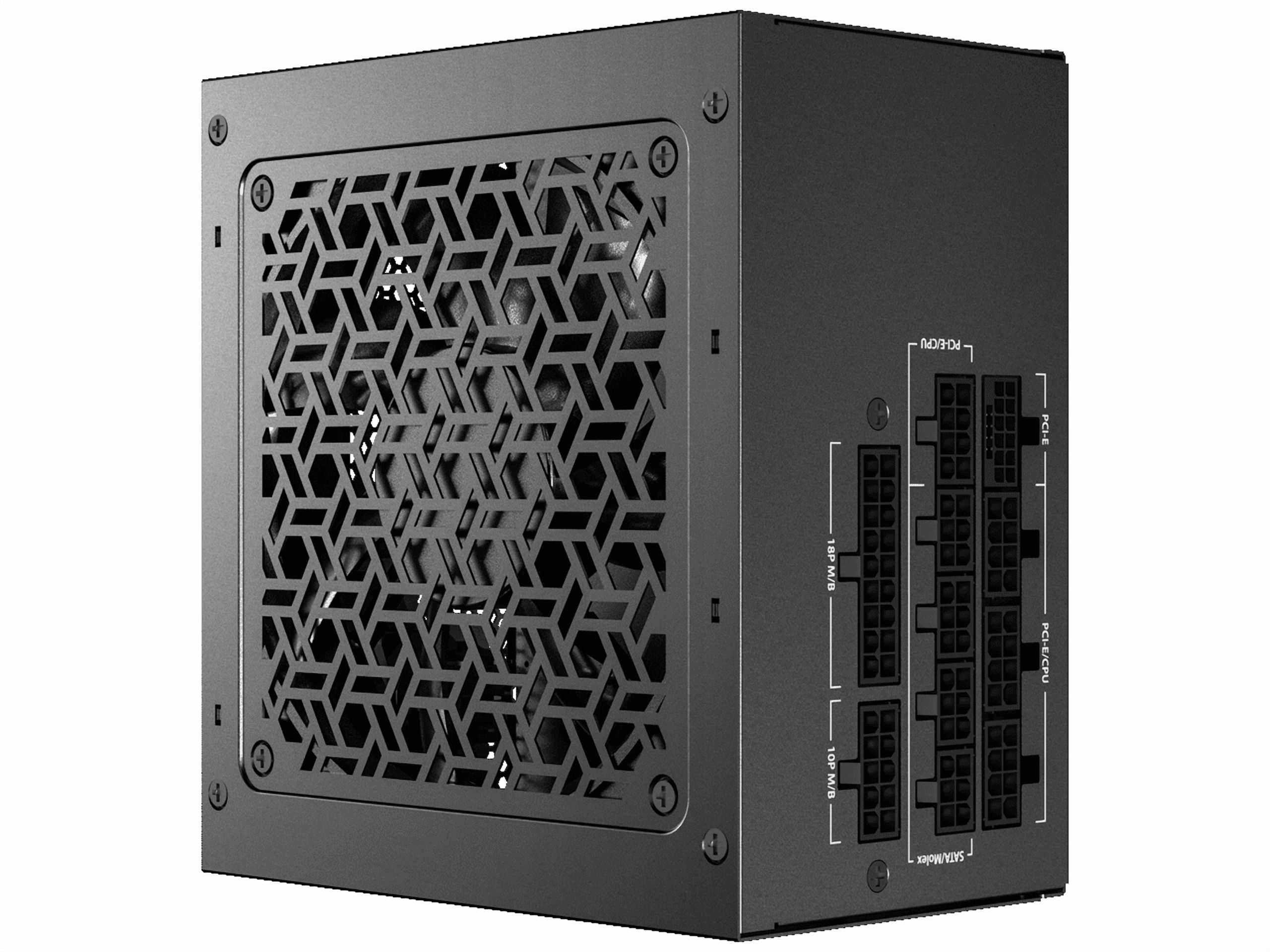 ANTEC GSK850 V2 ATX3.1, 750W Full Modular PSU, 80 PLUS Gold Certified, PCIE 5.1 Support, PhaseWave Design, Zero RPM Manager, 120mm Silent Fan, 10-Year Warranty, High-Quality Braided Cable