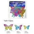 thumbnail image 3 of TIMIFIS Garden Decorations 12Pcs Butterf Design Decal Art Wall Stickers Room Magnetic Home Decor, 3 of 6