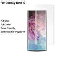 thumbnail image 3 of 4-Pack Tempered Glass For Galaxy Note 10 Screen Protector, 9H Tempered Glass, Ultrasonic Fingerprint Compatible,3D Curved, HD Clear for Samsung Galaxy Note10 Glass Screen Protector, 3 of 4
