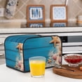 thumbnail image 6 of Honeii Shells and Starfish Print 4 slice Toaster Cover, Two Slice Toaster Dust-proof Cover For Kitchen Small Appliance and Fingerprint Protection, 6 of 7