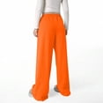 thumbnail image 6 of Nekdswn Girls Wide Leg Sweatpants Bow Print Baggy Athletic Pants with Pockets Teen Grils Fleece Lined Drawstring Waist Sweat Pants, 6 of 8