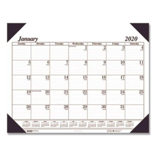 House of Doolittle Economy 124-02 - Monthly Deskpad Calendar, January-December 2022, 22' x 17'