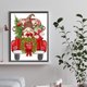 thumbnail image 5 of 5D DIY taladro redondo completo pintura de diamante Navidad Gnomo Kit decoración 30x40cm, 5 of 9