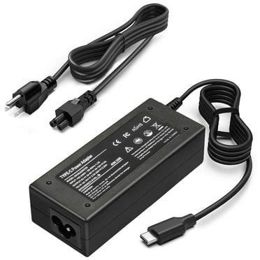 45W USB-C Type-C Chromebook Charger Replacement for HP Chromebook X360 11 Q7 Q8 EE 11-Smbo Detachable 10-P0XX Laptop Adapter