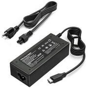 45W USB-C Type-C Chromebook Charger Replacement for HP Chromebook X360 11 Q7 Q8 EE 11-Smbo Detachable 10-P0XX Laptop Adapter