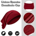 thumbnail image 5 of 4PCS Spandex Dreadlock Cap, Tube Unisex Bands Elastic Long Hair Dreads Head Wraps, Cap Locks Headbands for Men Women Accessories, 5 of 7