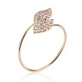 thumbnail image 1 of Wedding Napkin Ring, Made Of Solid Metal Expensive Rhinestones The Rhinestone Is Secured Beautiful Napkin Ring, For Dinner Parties Weddings Catering Banquets, 1 of 8