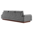 thumbnail image 4 of Sofa Couch, Grey Gray, Fabric, Living Kitchen Cafe Bistro Hospitality Restaurant, Modern HB34838, 4 of 9