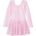thumbnail image 2 of Dancina Long Sleeve Ballet Skirted Leotard for Toddlers & Girls – Soft & Stretchy Ballet Dress for Dance Class & Recitals, 2 of 4