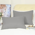 thumbnail image 2 of Unique Bargains 1800 Microfiber Zippered Pillowcases 2pcs, 2 of 10