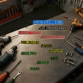 thumbnail image 4 of TIELUTT Pack Of Toolbox Labels 3D Printed Labels Reusable Label General Boxa Organize For Steel Toolboxes ( Tile 11 Apartment Set for Kids Air Screwdriver Apartment Necessities Toolbox Widget Apartme, 4 of 4