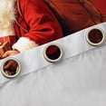 thumbnail image 4 of Manfei Retro Santa Claus Curtains and Drapes,Merry Xmas Black Out Curtains,Christmas Gifts Curtains Pack of 2 (52x63 Each) For Teens,Luxury Bedroom Decor, 4 of 6