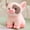 B, variant on Soft Fluffy Pink Pig Plush Toy, Cute Spotted Stuffed Animal, Cozy Cuddle Gift & Home Decor for Kids