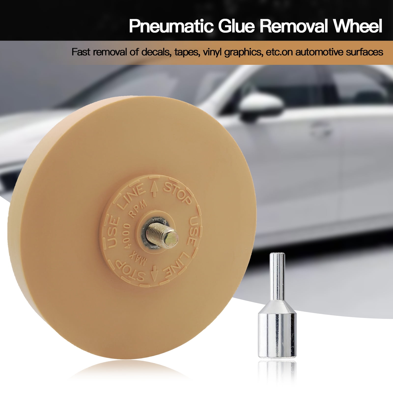 Buy AWINNER Rubber Eraser Wheel, Decal and Adhesive Remover Tool