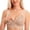 Khaki, variant on Daisy Bras for Older Women Padded No Underwire Snap Front Closure Full Coverage Comfort Senior Wireless Bralettes Beige 3XL