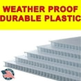 thumbnail image 2 of Pack of 10 Blank Yard Signs 18x24,High Grade Corrugated Plastic 4MM for Garage Sale Signs, Graduations, Open House, Estate Sale or Political Lawn Yard Sign, 2 of 2