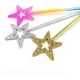 thumbnail image 3 of Pack de Star Wands, Star Fairy Wands, Princess Star Wands para niñas, cumpleaños, fiesta, Halloween, Navidad, disfraces, regalos para niñas (plata, oro, colorido) Angel Wands Ormromra WMZY-502, 3 of 8