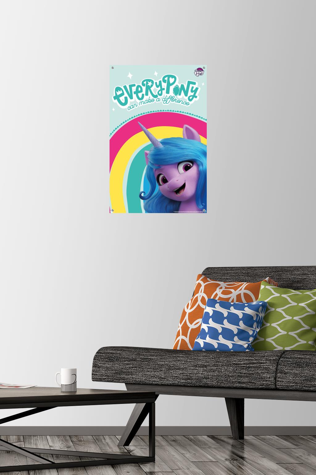 My Little Pony 2 - Make A Difference Wall Poster with Pushpins, 14.725" x 22.375"