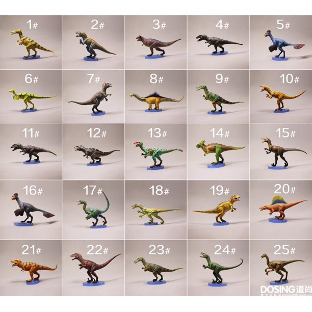 Wild Animal Dinosaur Model Ornaments Tyrannosaurus Rex Velociraptor Corythosaurus Miniature Decor Action Figures Figurine Toys23 He Qiyong unisex