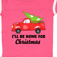 thumbnail image 4 of Inktastic I'll Be Home for Christmas Truck with Tree Boys or Girls Baby Bodysuit, 4 of 5