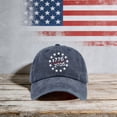 thumbnail image 4 of Yindaity Memorial Day Hats 250 Anniversary USA Hat – United States 250th Anniversary Adjustable Patriotic Baseball Cap, Commemorative American,Navy, 4 of 5