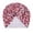 B, variant on Toddler Comfort Hat 0 to 3Years Baby Boys Girls Floral Tie-Dye Letter Print Cap Beanie Bowknot Elastics Turban Hat