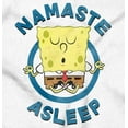 thumbnail image 2 of SpongeBob Cartoon Yoga Namaste Asleep Romper Boys or Girls Infant Baby Brisco Brands 12M, 2 of 6