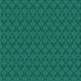 thumbnail image 1 of Ahgly Company Machine Washable Indoor Square Transitional Medium Teal Green Area Rugs, 5' Square, 1 of 7