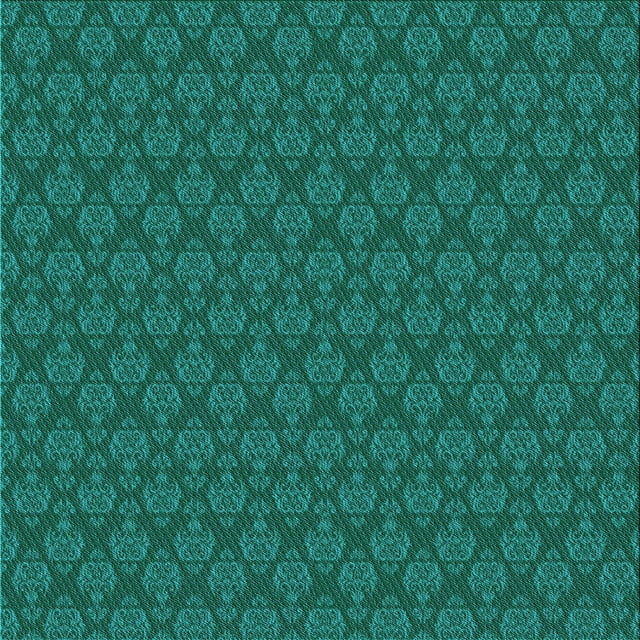 Ahgly Company Tapis d'Intérieur Lavable en Machine Carré Transitionnel Moyen Vert Sarcelle, 4 Pieds Carré