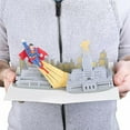 thumbnail image 6 of PopCraft DC Comics Superman Pop-Up Greeting Card for Men - You’re my Superman - Displayable 3D Card - Birthday, Romantic, Holidays, Valentines Day, Anniversary, Gift for Husband, Him, Dad - 5 x 7 in, 6 of 6