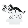 thumbnail image 4 of Personalized Planet Triceratops Multicolor LED Night Light with Custom Name Laser Engraved on Acrylic Design Insert, 4 of 5