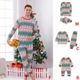 thumbnail image 5 of Holiday Family Pajamas Matching Sets Holiday Nightwear Household Sleepwear Sets Long Sleeve Pjs, 5 of 8