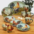 thumbnail image 4 of Certified International Meadow 3-D Rooster Cookie Jar, 64 oz, Multicolored, 4 of 5