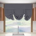thumbnail image 6 of XEOVHV Door Curtains For Door Window Thermal Insulated Privacy Sidelight Curtains For Front Door 26 X 68 Inch Room Darkening Curtains Tie Up Shades, 26W X 68L, 6 of 6