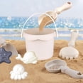 thumbnail image 2 of Childrens Beach Toy Set for Playing with Sand, Gardening, and Digging Tools, 2 of 10