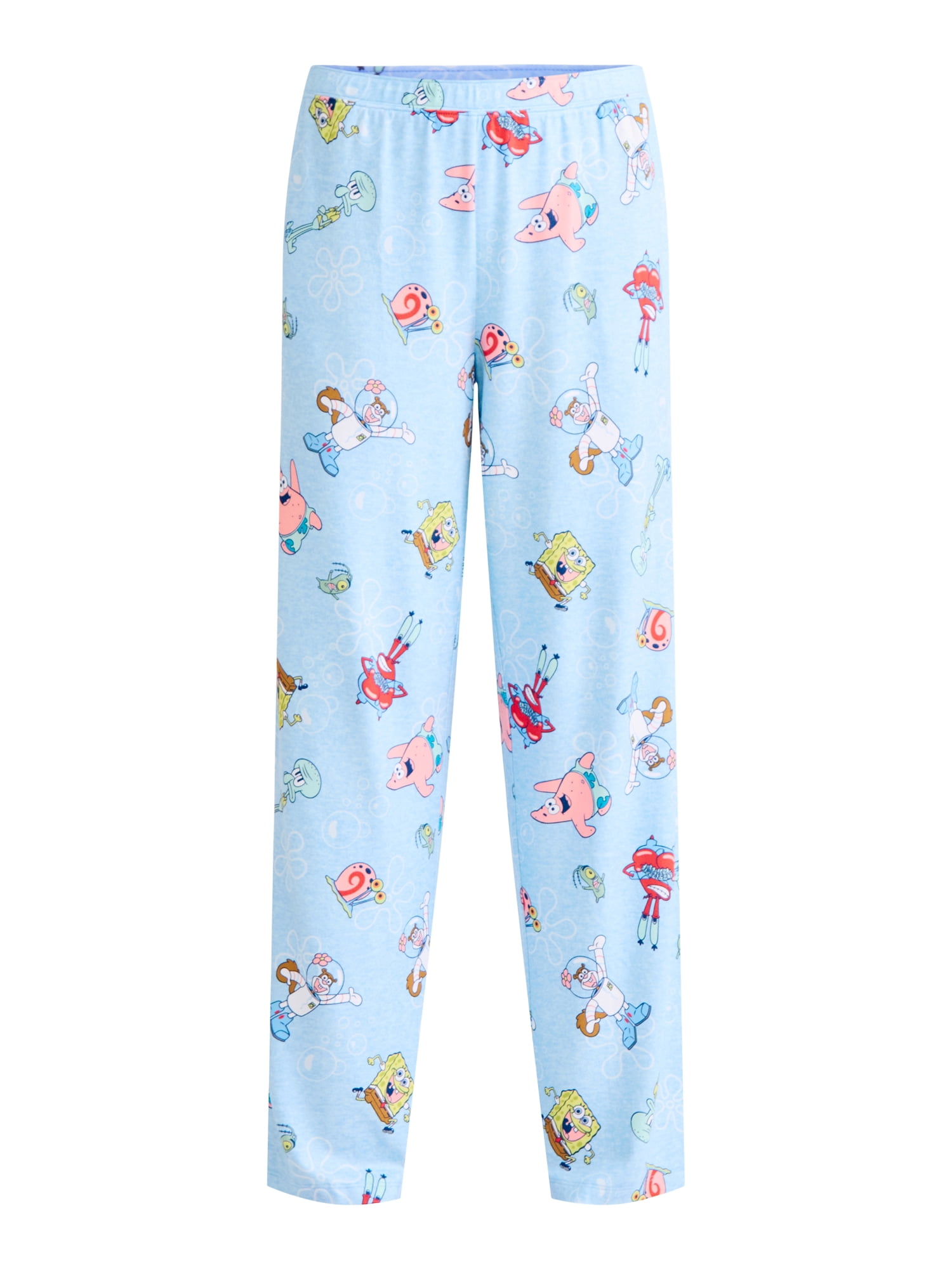 Nickelodeon Women’s and Women’s Plus SpongeBob SquarePants Print Sleep Pants, Sizes XS-3X