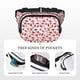 thumbnail image 5 of Easygdp Red Football Fanny Packs para Mujeres y Hombres, Bolsa de Cinturón, Bolsos de Cruz para Trabajo/Correr/Senderismo, 5 of 9