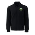 thumbnail image 2 of Men's-Cutter & Buck  Black Portland Timbers Big & Tall Roam Eco Tri-Blend Recycled Full-Zip Jacket, 2 of 3