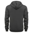 thumbnail image 5 of Mercatoo Boys Fleece Hooded Jackets Thick Warm Half Zip up Hoodi𝐞s Coats with Pockets Youth Kids Long Sleeve Pockets Outwear, 5 of 6