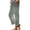 Green, variant on YUANGUANST Women's Wide Leg Pants Summer Linen Pants For Women Wide Leg Boho Pants Loose Palazzo Pants Floral Pants With And Pockets Business Work Casual Pants