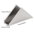 thumbnail image 5 of Triangular Tissue Holder Freestanding Tissue Dispenser/ Table Napkin Tissue HolderTowel Rack ,Holder Desktop Decor Napkin Holder, 5 of 8