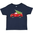 thumbnail image 3 of Inktastic Christmas Vintage Truck with Christmas Tree Boys or Girls Baby T-Shirt, 3 of 5