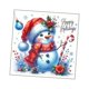 thumbnail image 4 of navideño para inodoro con forma de muñeco de nieve. Decoración creativa para baño y dormitorio. decorativo de PVC de 29,5 cm x 29,5, 4 of 7
