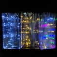 thumbnail image 1 of Embalaje de regalo de joyería con flores de papel luminosas creativas, materiales duraderos, papel de embalaje con cadena de luz cálida pequeña, papel de vidrio, 1 of 2