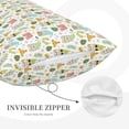 thumbnail image 5 of Bixox Summer Beach Gnomes Printed Pillow Protector,Super Soft Ideal for Home,Guests,Rentals - 20"x30", 5 of 8