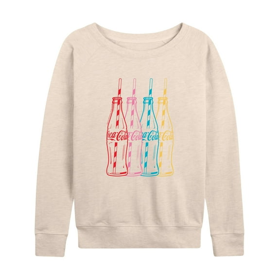 Coca-Cola - Coke Bottles - Women's French Terry Long Sleeve Shirt