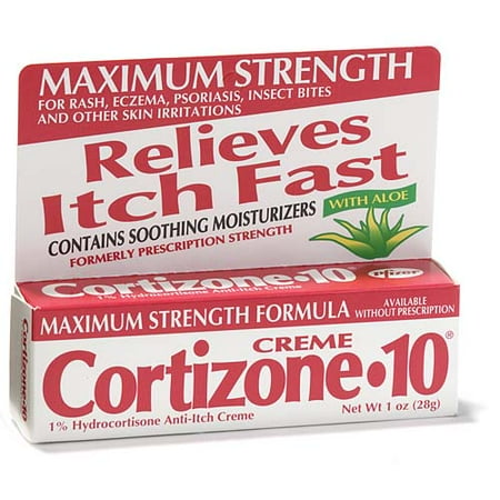 Pfizer Cortizone 1% Hydrocortisone Anti-Itch Creme, 1 oz