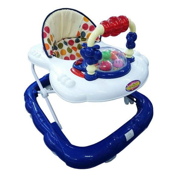 Andadera Babytek  Mounstro Azul/Blanco