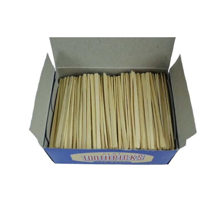 Where to buy flat wooden toothpicks discount